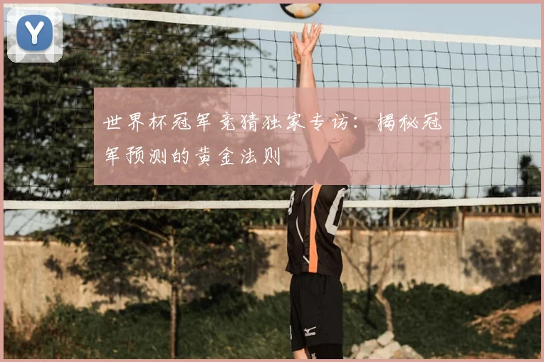 世界杯冠军竞猜独家专访：揭秘冠军预测的黄金法则