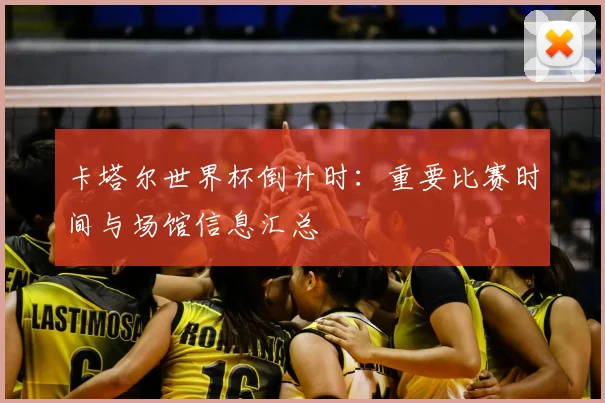 卡塔尔世界杯倒计时：重要比赛时间与场馆信息汇总